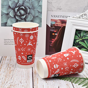 Corrugated paper cup 05